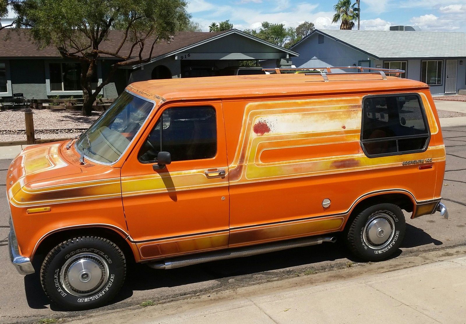 1976 Ford E100 Econoline Short Original 70s Custom Show Van for sale