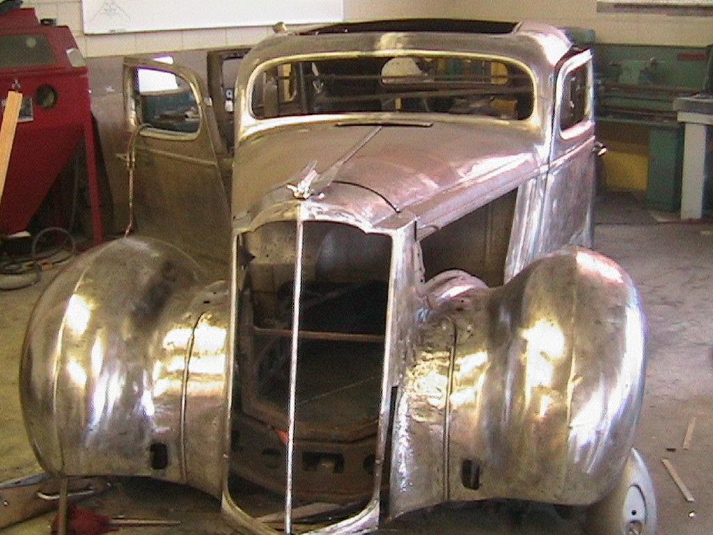 1937 Packard Six Body Chop top