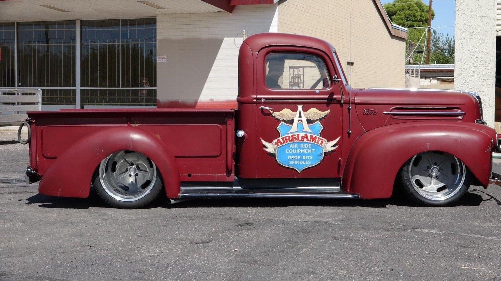 1947 ford jailbar 1/2 ton pickup hot rod for sale