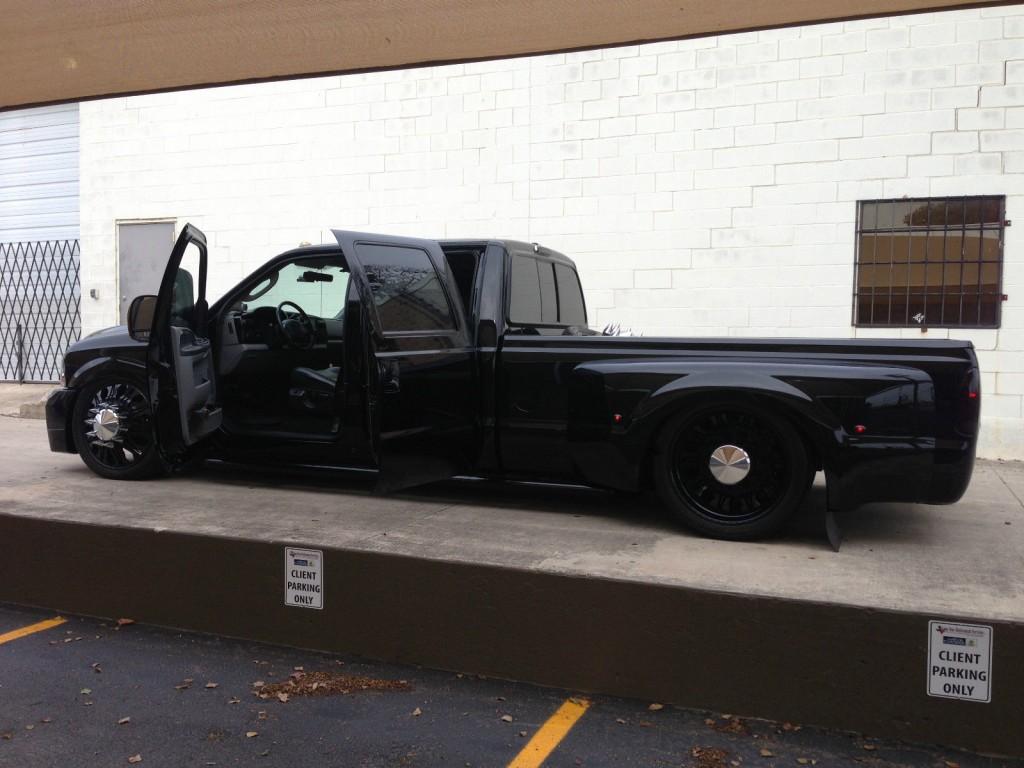 2006 Ford F 350 Custom Built Bagged Crew Cab Dually Diesel