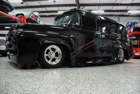1956 FORD F100 Panel Truck Ultra Custom Fatman Chassis for sale
