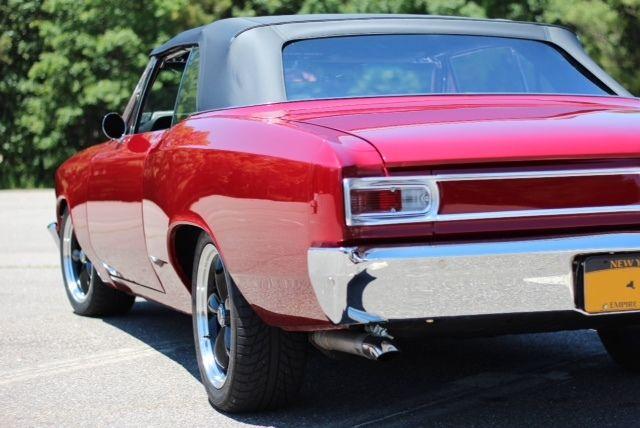 1966 Chevrolet Chevelle Red Custom