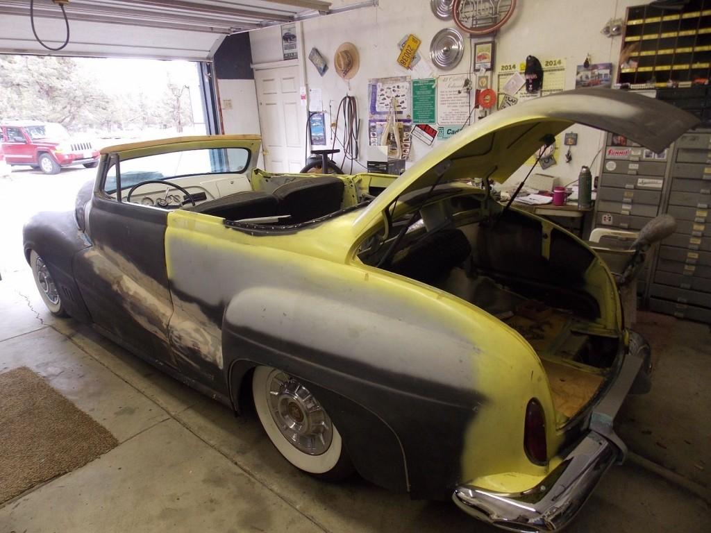 1941 Ford Convertible Full Custom Unfinished from the late 60’s
