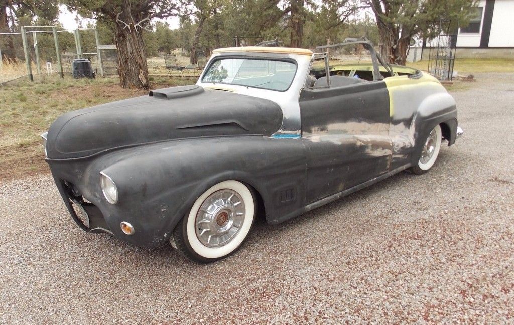 1941 Ford Convertible Full Custom Unfinished from the late 60’s