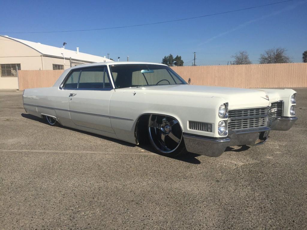 1966 Cadillac Coupe Deville Bagged Custom Sled