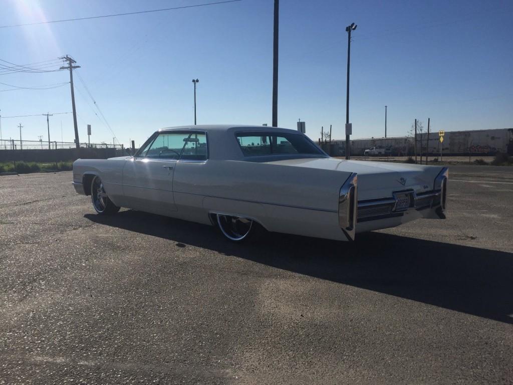 1966 Cadillac Coupe Deville Bagged Custom Sled