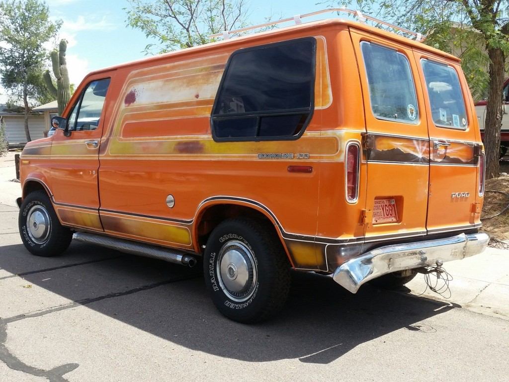 1976 Ford E100 Econoline Short Original 70s Custom Show Van