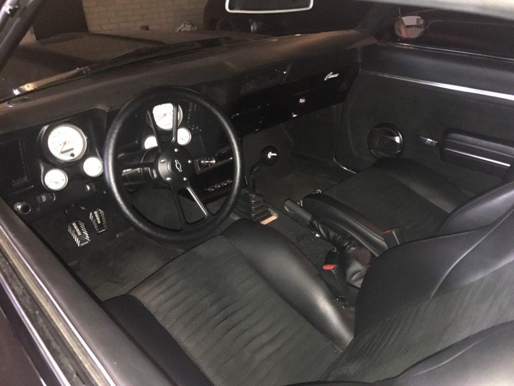 completely restored 1969 Chevrolet Camaro Black custom