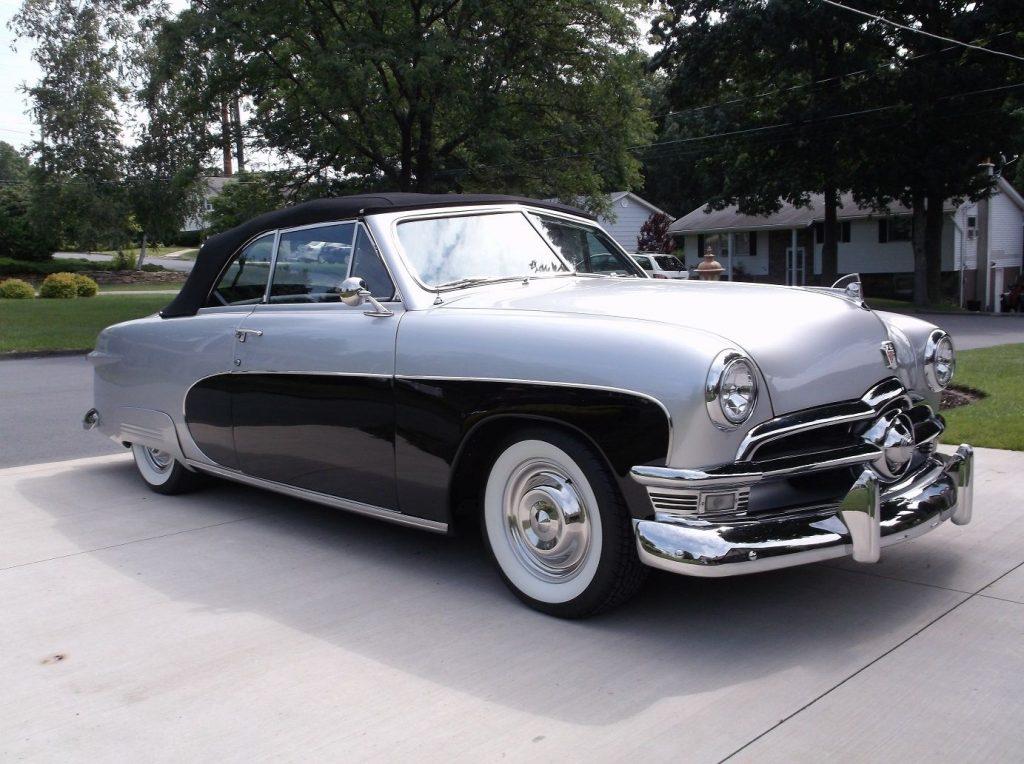 modified 1950 Ford Deluxe Crestliner convertible custom