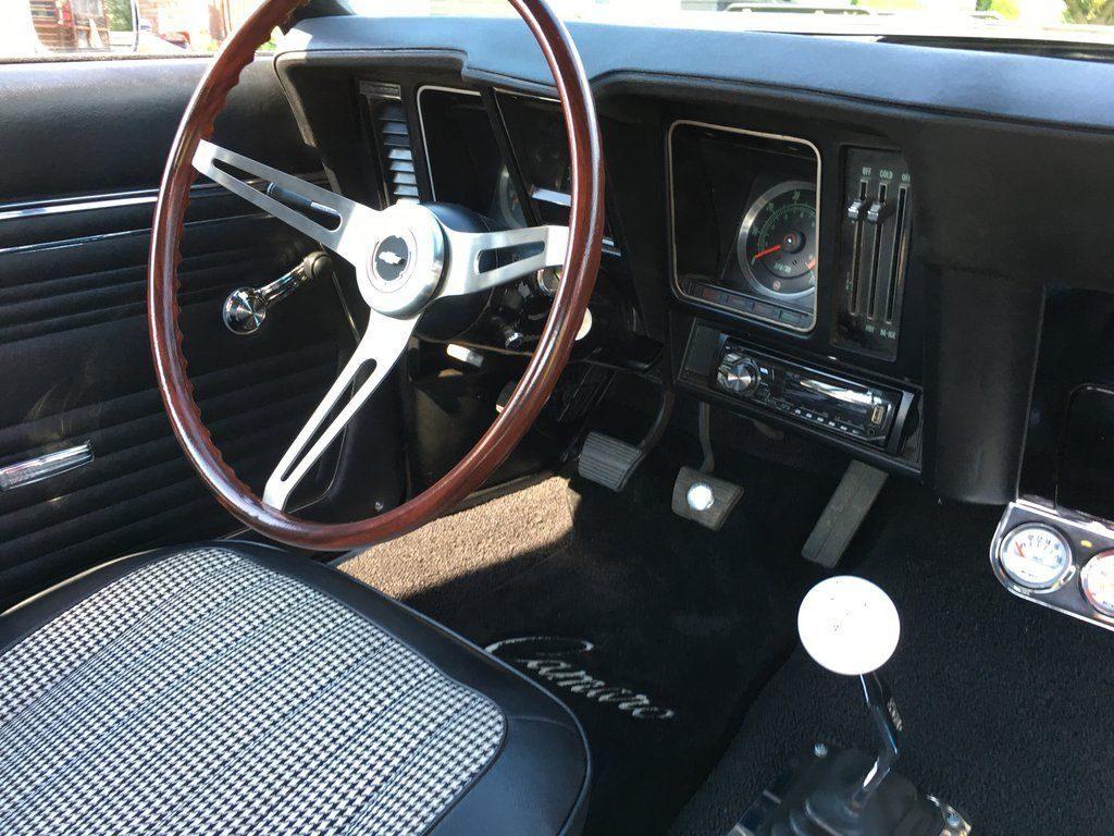 rust free 1969 Chevrolet Camaro custom