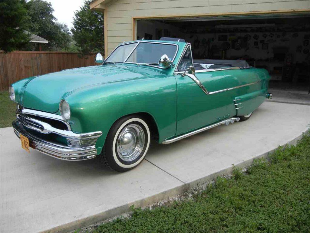 Customized 1951 Ford Convertible
