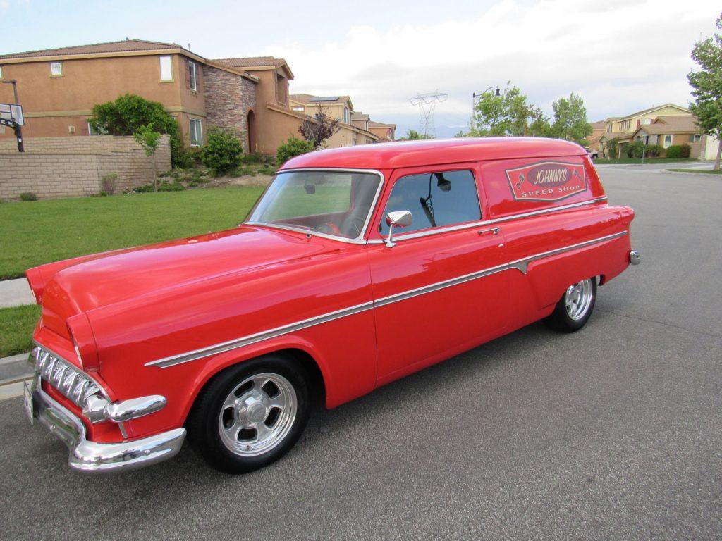 frame off 1954 Ford Courier Sedan delivery custom