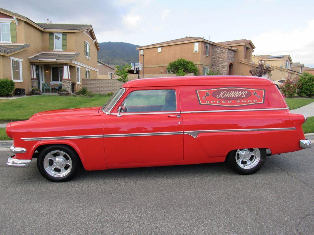 frame off 1954 Ford Courier Sedan delivery custom