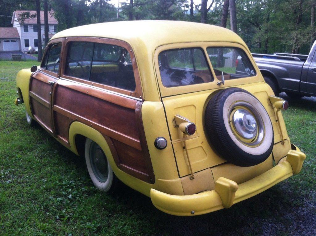never completed resto 1951 Ford custom wagon