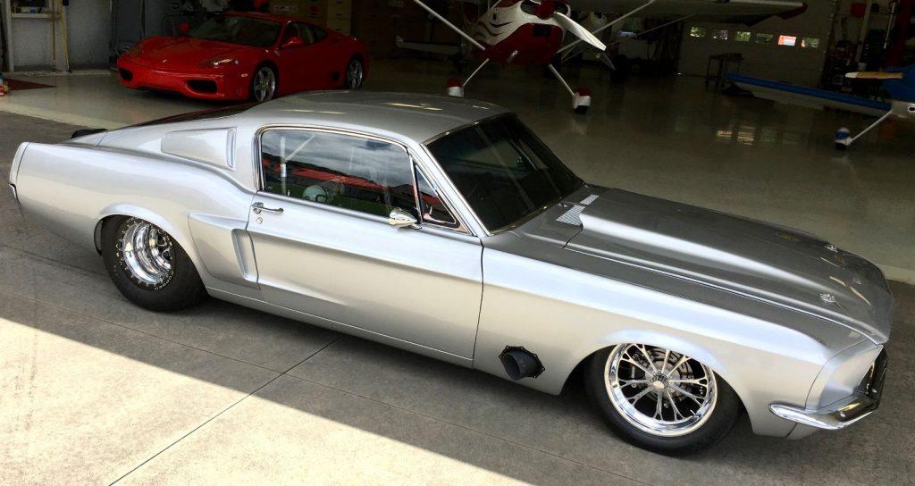 drag racing beast 1967 Ford Mustang Fastback