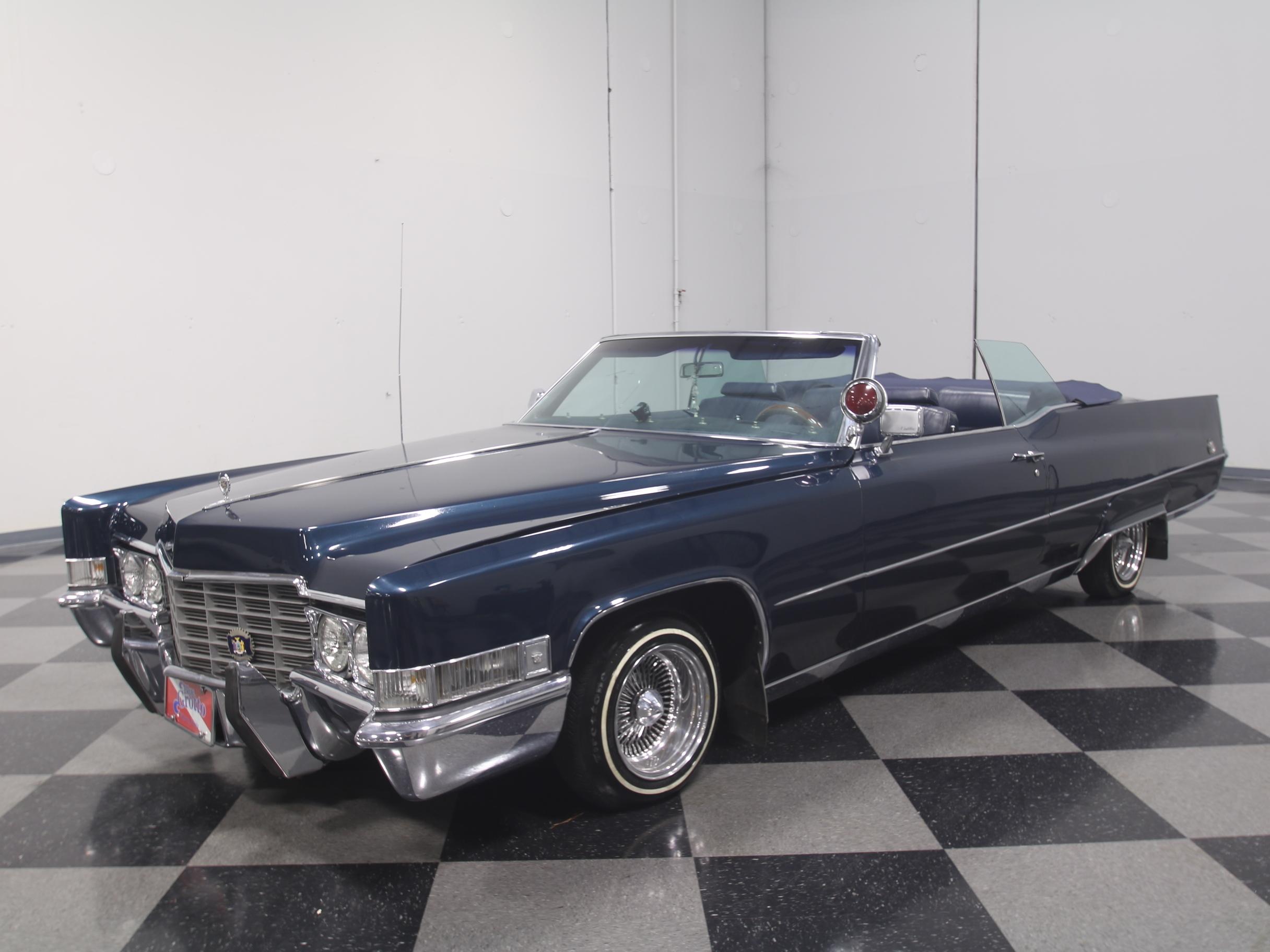 low & slow 1969 Cadillac Coupe DeVille Convertible custom for sale