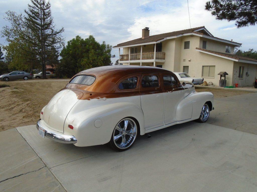 professionally built 1948 Chevrolet Fleetline Custom