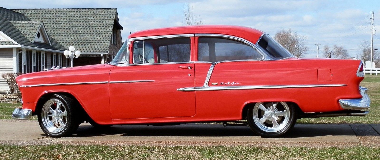 big block 1955 Chevrolet Bel Air/150/210 custom for sale