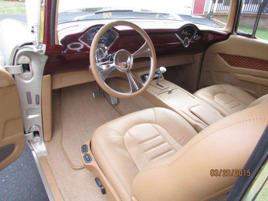 big block 1955 Chevrolet Bel Air/150/210 Leather custom