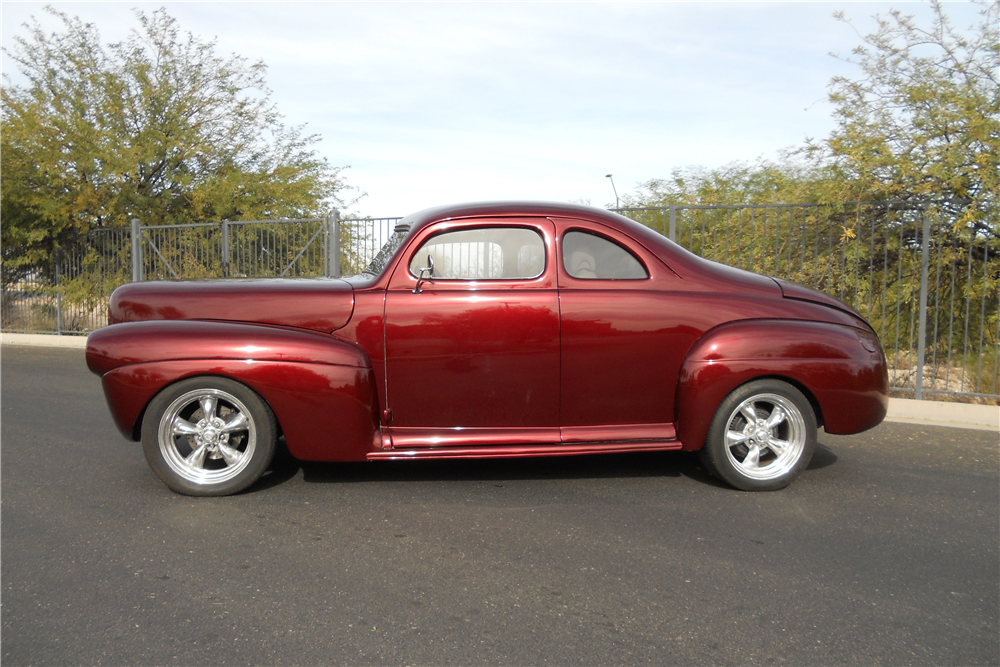 chopped 1941 Ford Deluxe custom