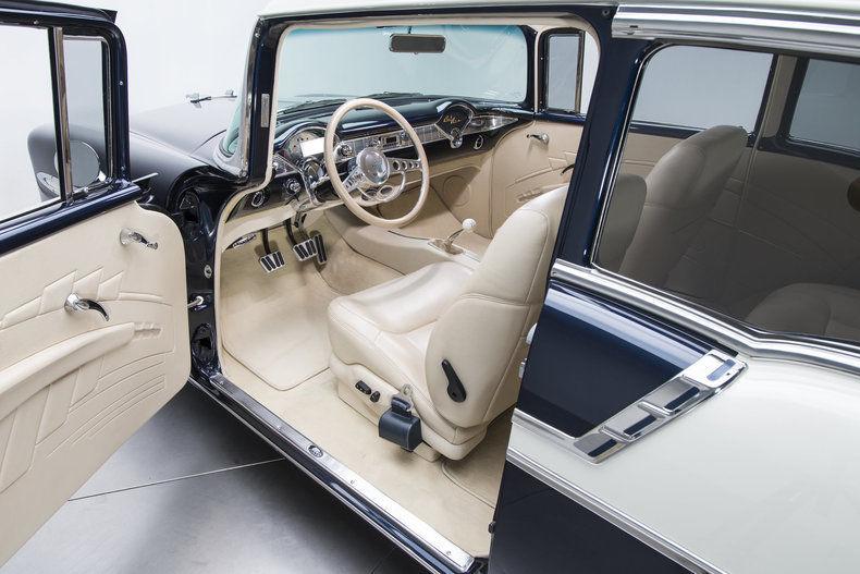 restored 1956 Chevrolet Bel Air custom