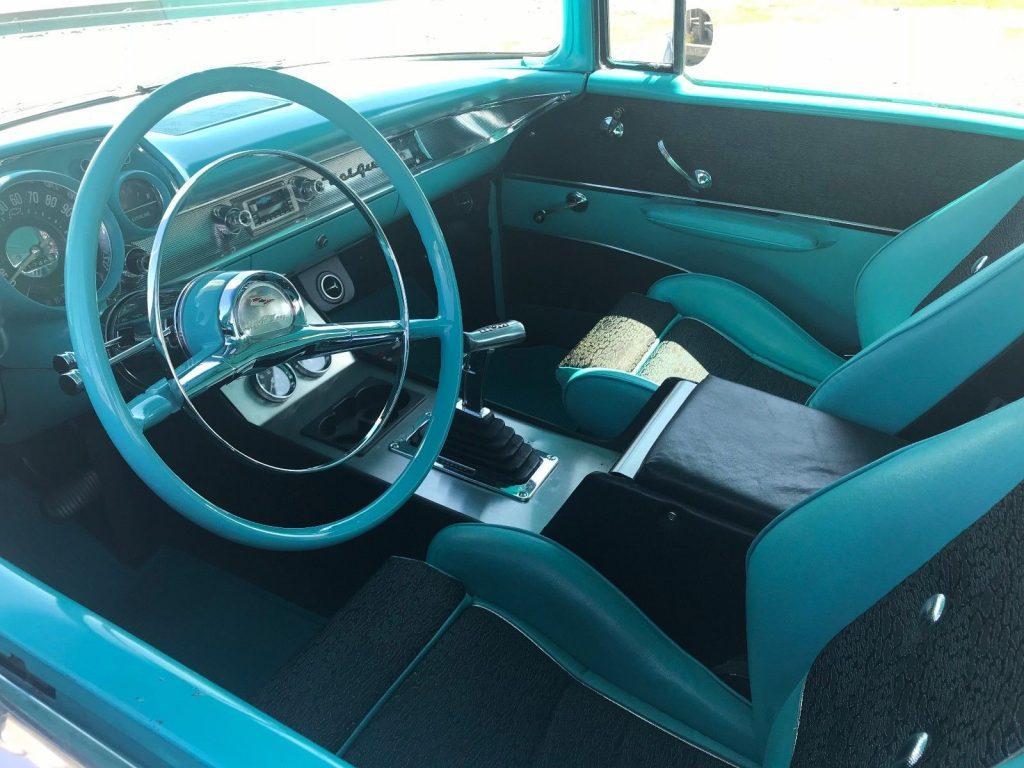 restomod 1957 Chevrolet Bel Air Sport Coupe custom