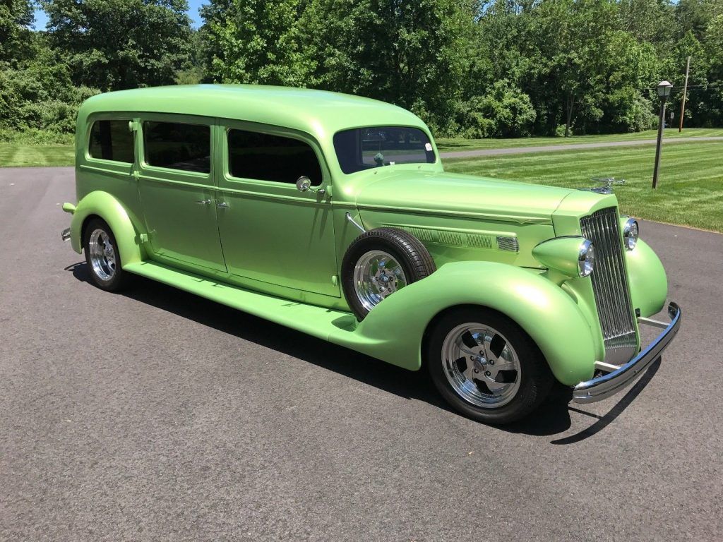 rare 1936 Packard Henney Hearse custom