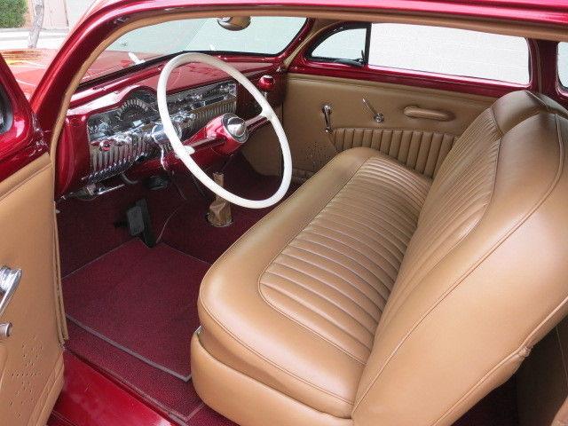 chopped 1951 Mercury Coupe custom