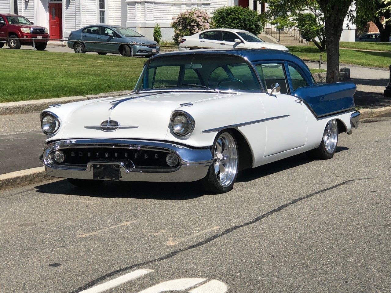 cool old school 1957 Oldsmobile Eighty Eight custom for sale