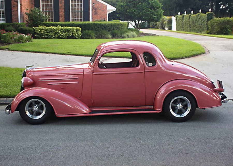 nicely restored 1936 Chevrolet Master Deluxe Business Coupe custom