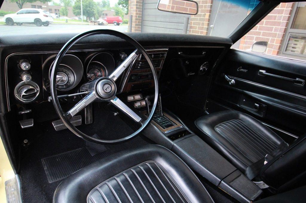 modern wheels 1968 Chevrolet Camaro RS custom