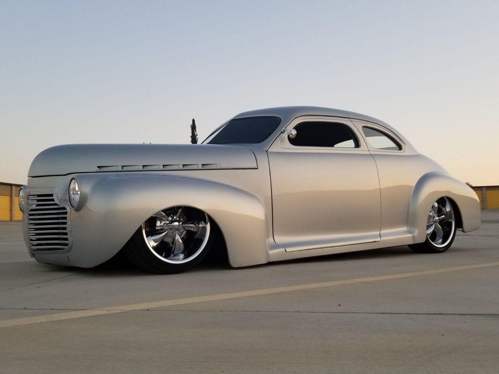 chopped 1941 Chevrolet Special Deluxe custom