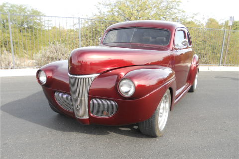 chopped 1941 Ford Deluxe custom for sale