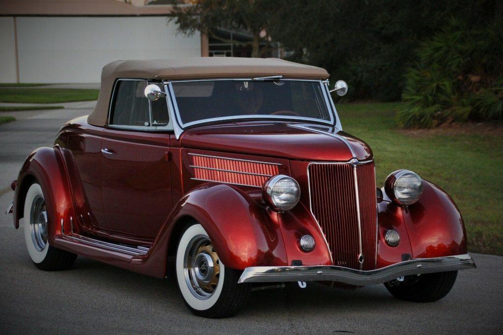 highly detailed 1936 Ford roadster custom