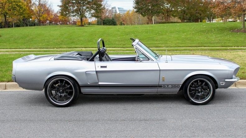 nicely modified 1968 Ford Mustang Shelby Convertible custom