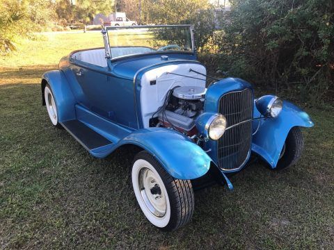 shiny 1930 Ford Model A custom for sale