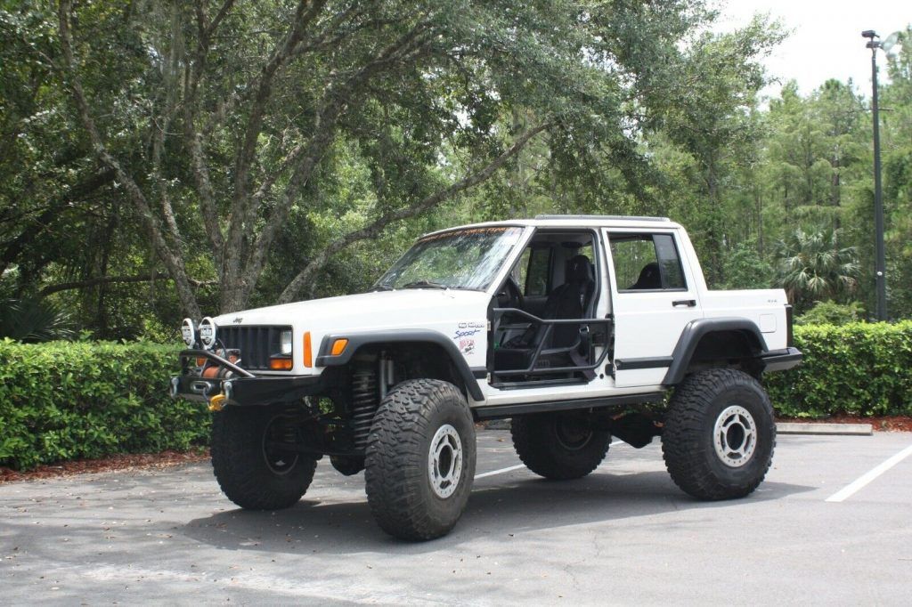 monster build 1997 Jeep Cherokee Sport 4×4 custom