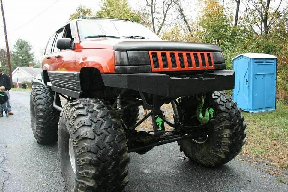 monster 1995 Jeep Grand Cherokee custom