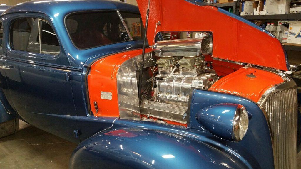 blown 1937 Chevrolet Coupe custom