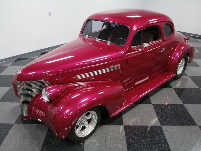 fast 1939 Chevrolet Coupe custom
