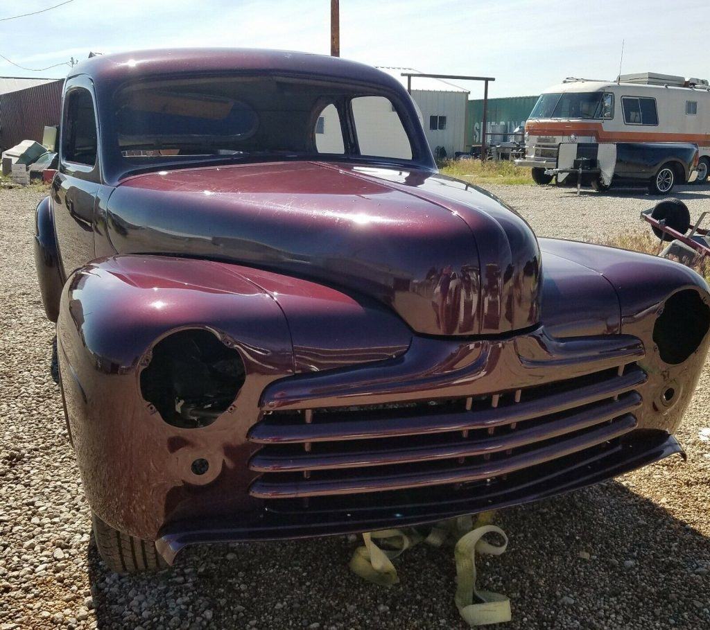 nearly complete 1947 Ford Coupe Custom