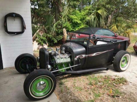 extra goodies 1929 Ford Model A custom for sale