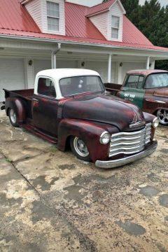 Short Bed Badass 1954 Chevy 3100 custom for sale