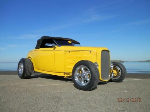 yellow beast 1932 Ford Roadster custom for sale