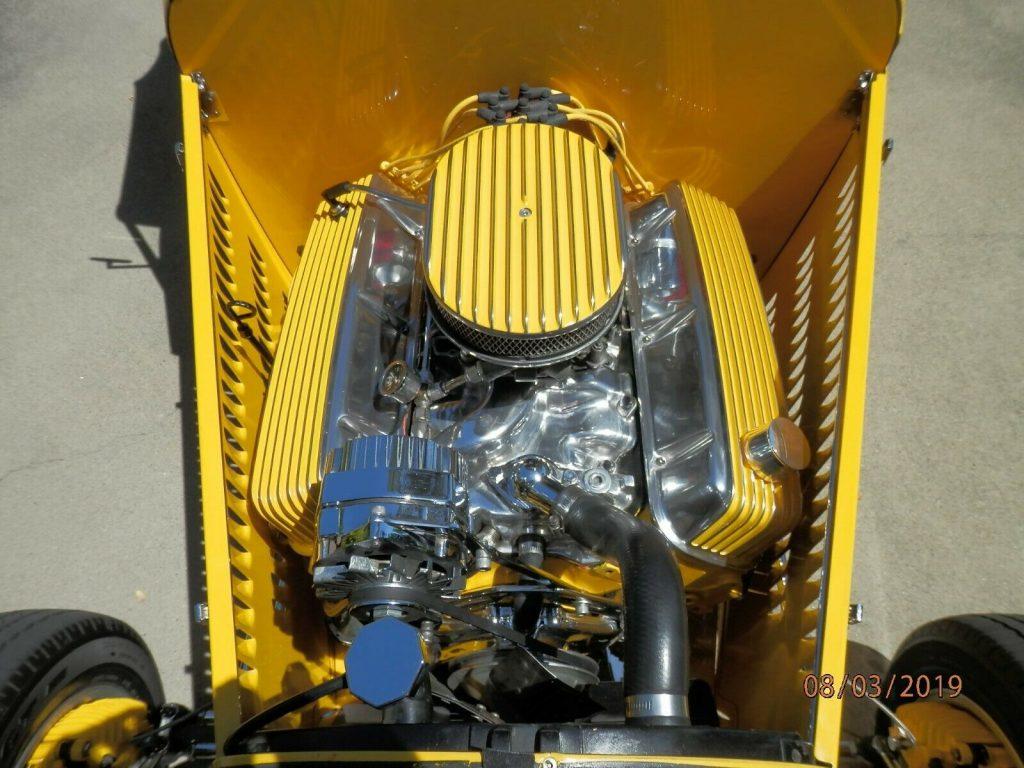 yellow beast 1932 Ford Roadster custom