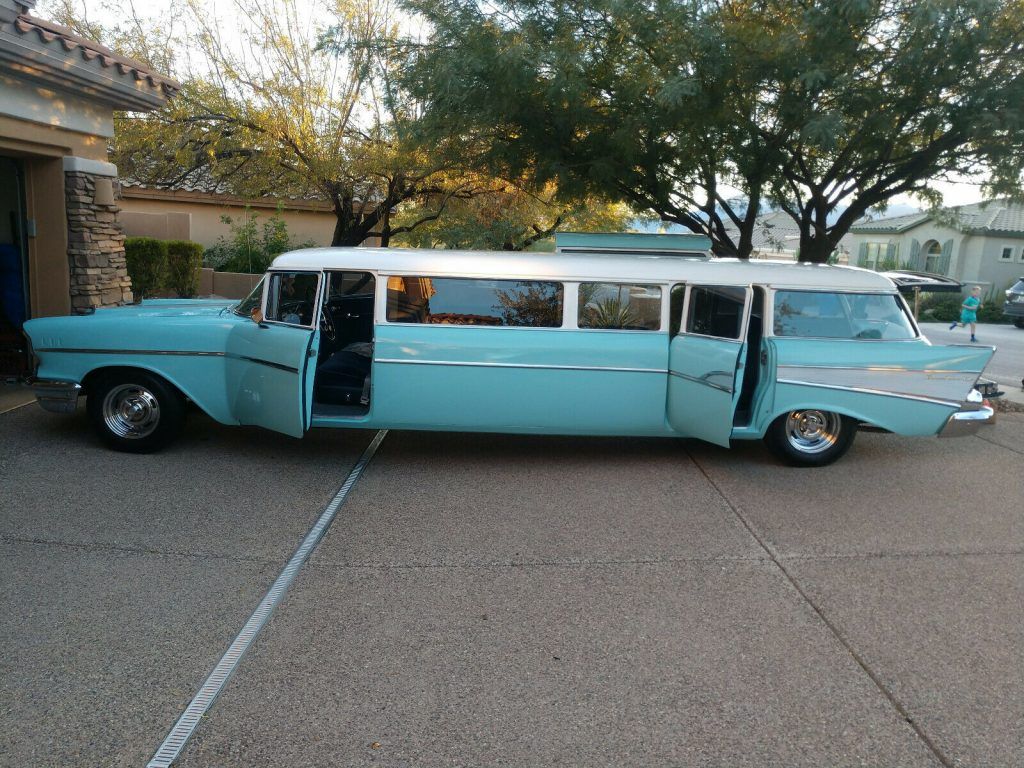limousine 1957 Chevrolet Bel Air custom