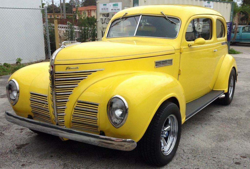 restored 1939 Plymouth custom