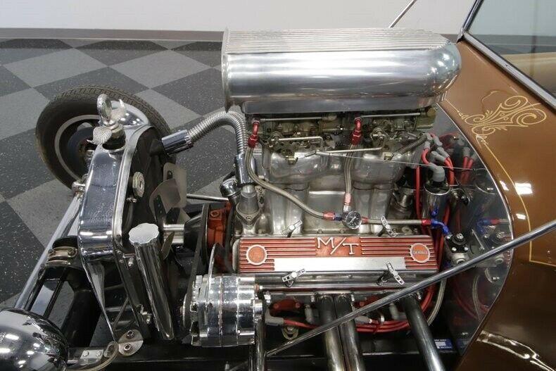 blueprint engine 1924 Ford T Bucket custom