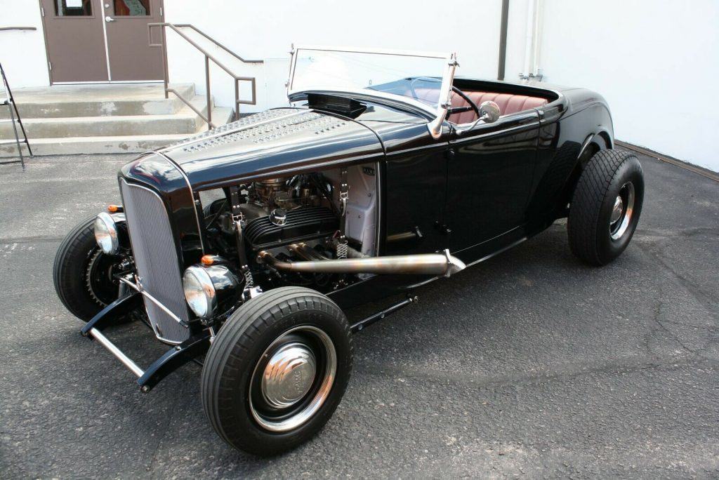 50s style build 1932 Ford Roadster custom