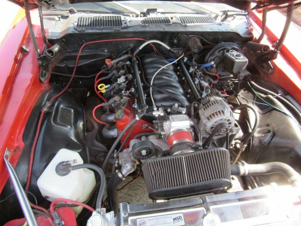 LS2 engine 1975 Chevrolet Camaro Z 28 custom